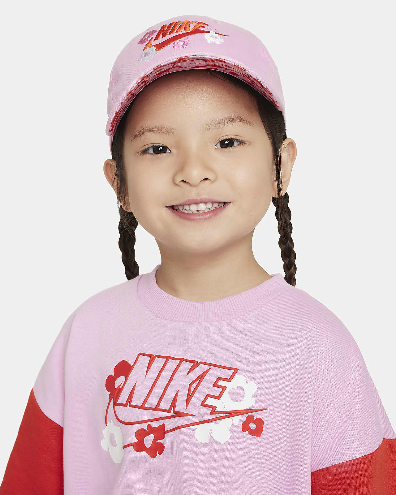 Nike Girls' Futura Curve Brim Cap, Pink, One Size Fits All (4/7)