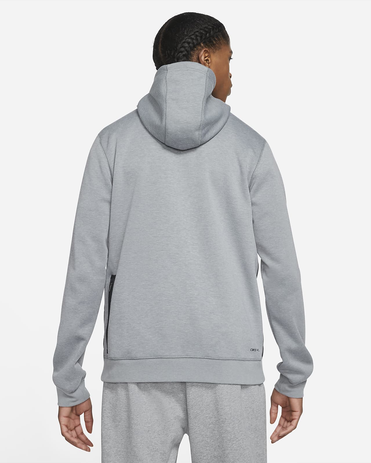Felpa Statement in fleece con cappuccio e zip a tutta lunghezza Jordan  Dri-FIT Air - Uomo. Nike CH