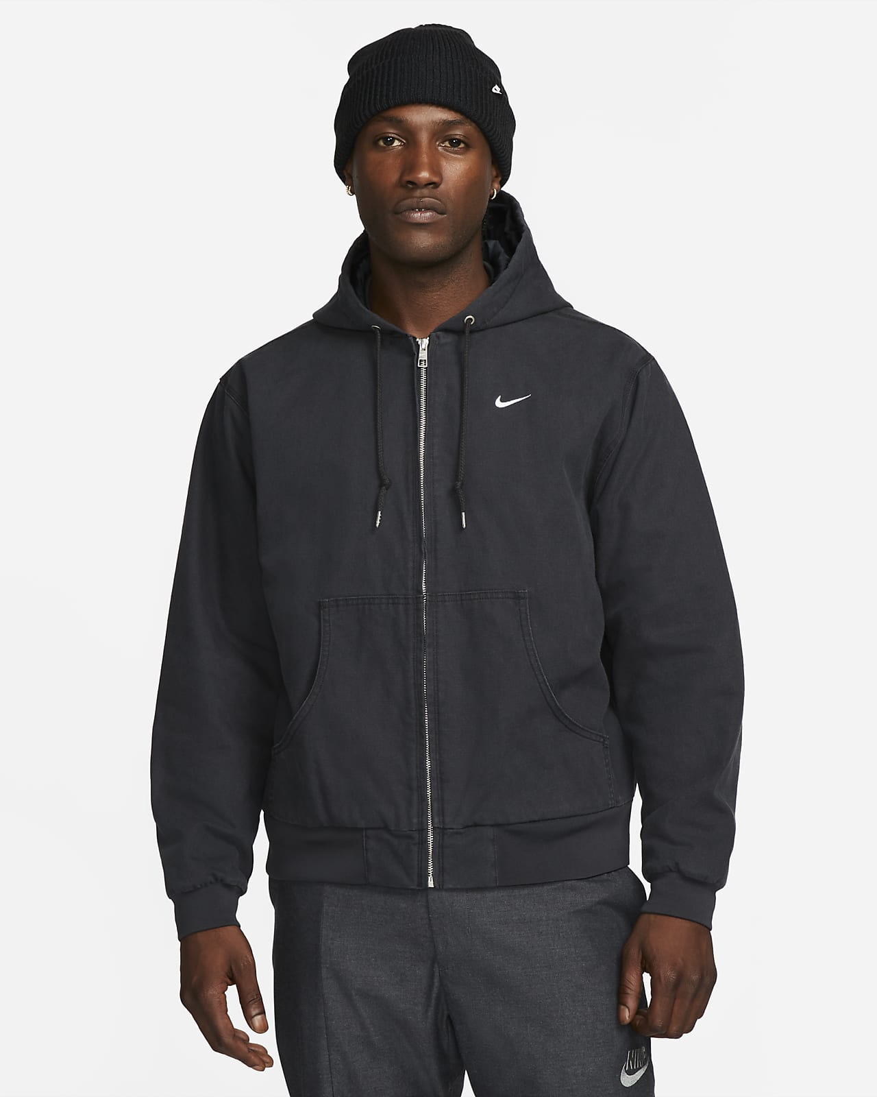 Nike Life Men's Padded Hooded Jacket. Nike LU