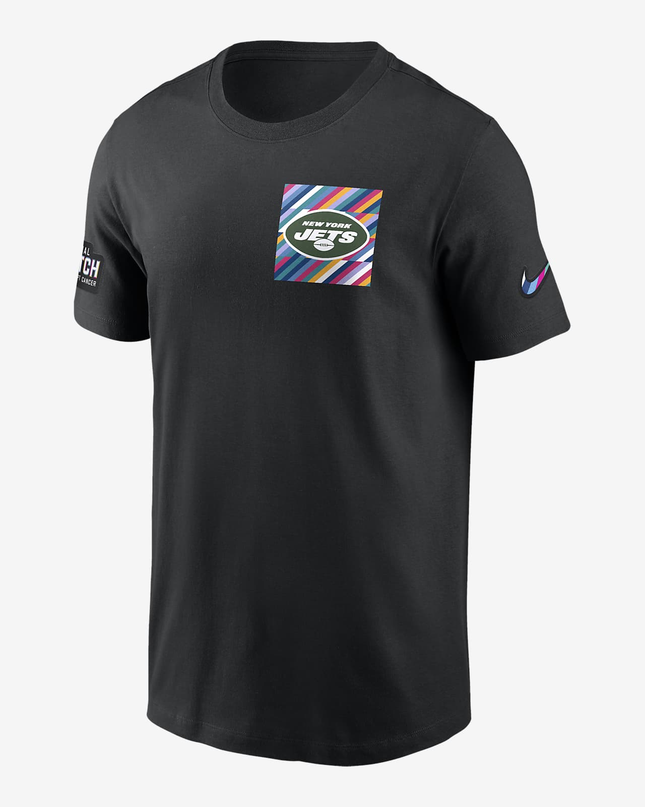 New York Jets Crucial Catch Sideline Men's Nike NFL T-Shirt.