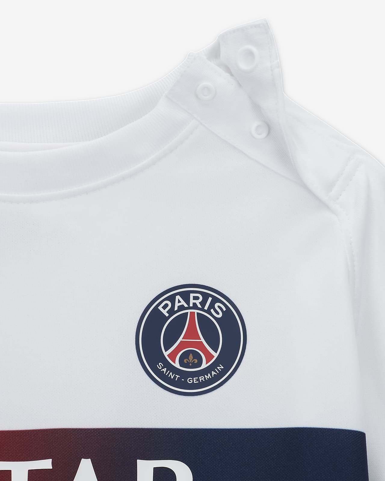 White Nike Paris Saint Germain 2023/24 Match Away Shirt