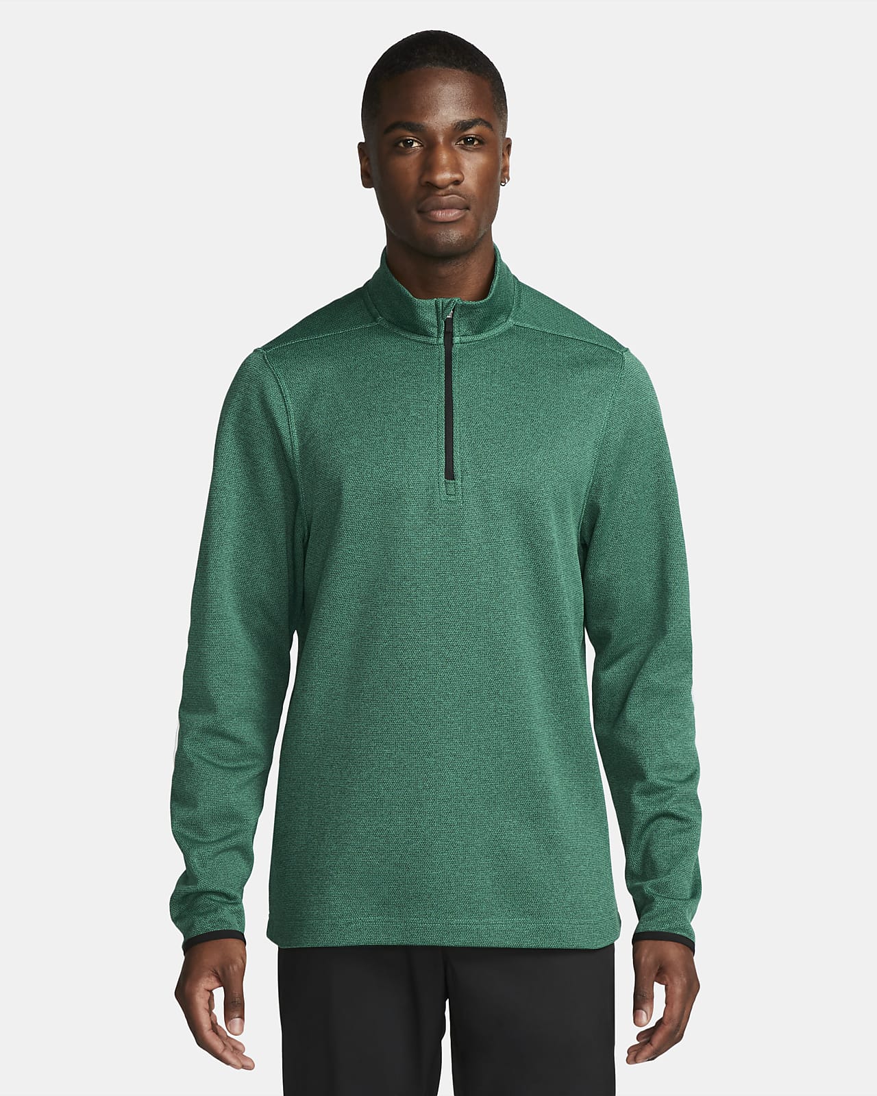 Green Quarter-Zip Sweatshirts for Men