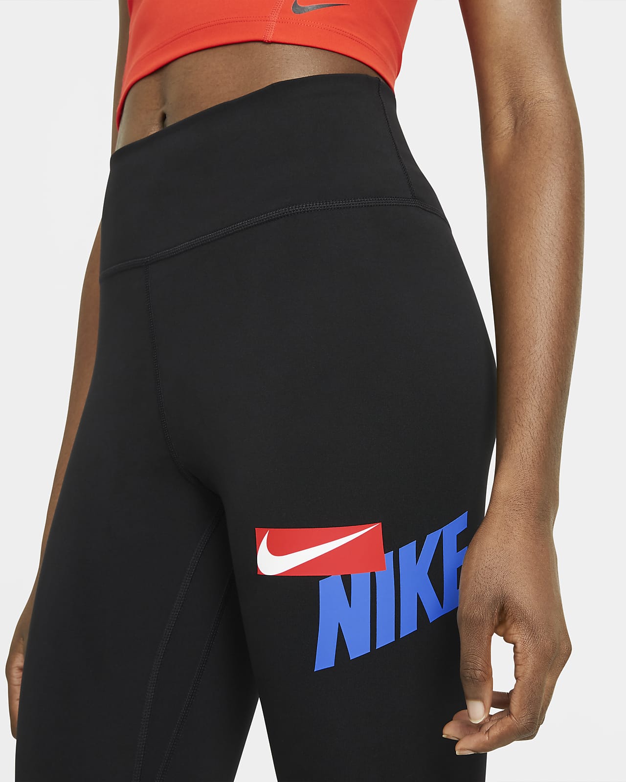 nike one leggings crop