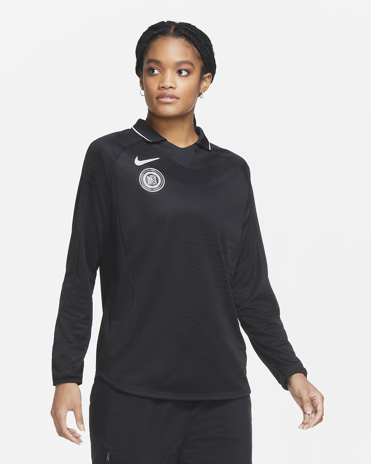 camiseta de futbol manga larga