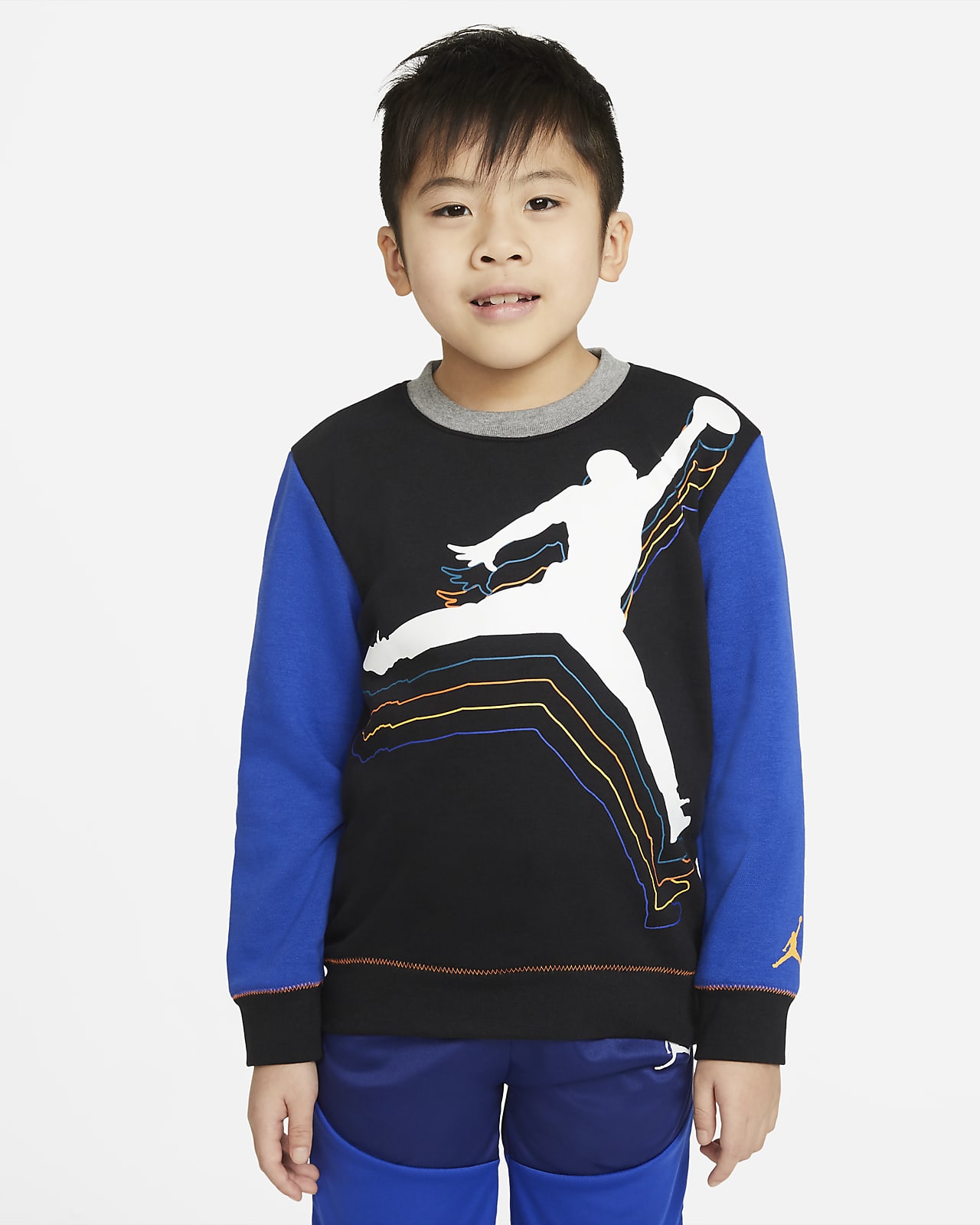 jordan bleu enfant