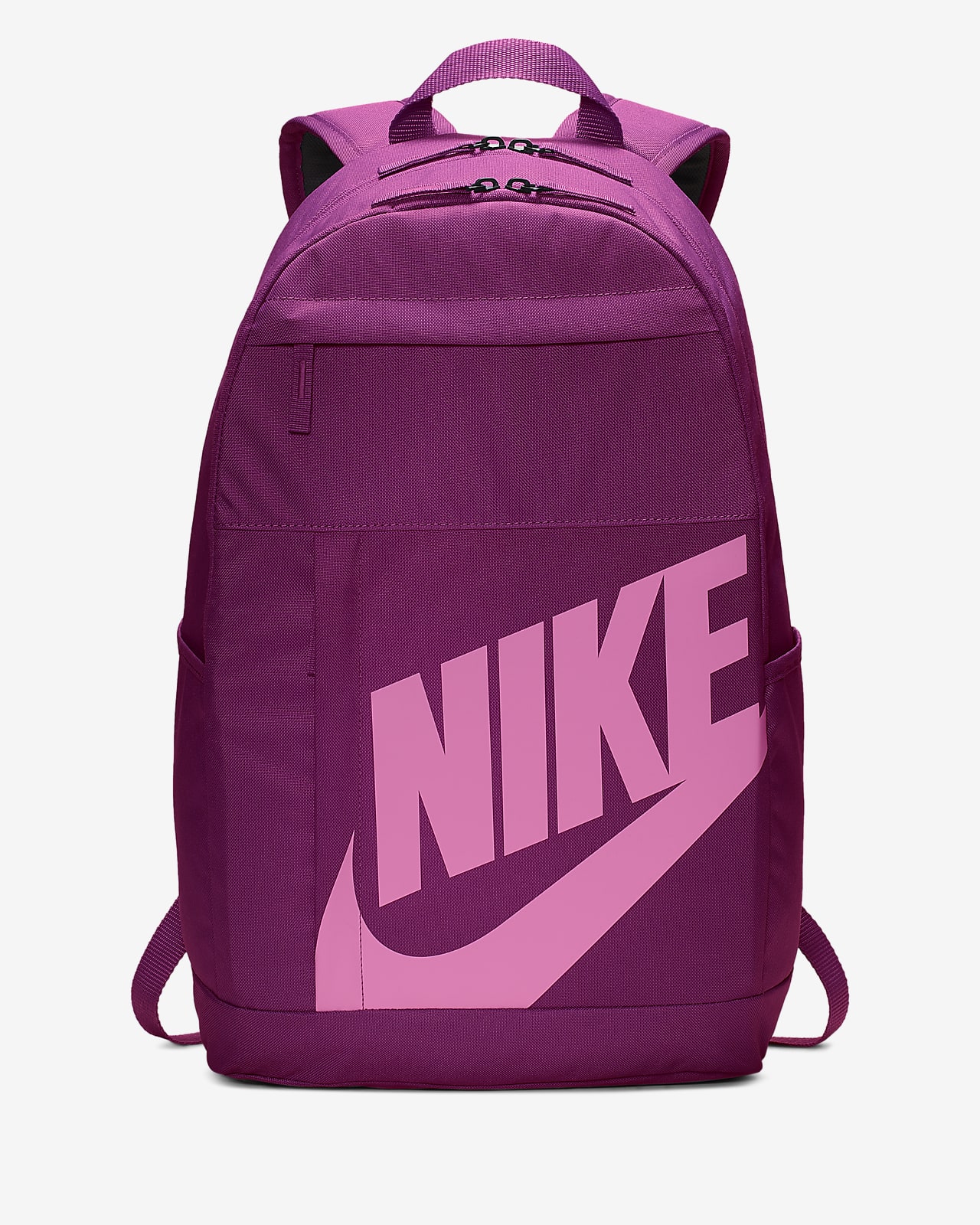 pink and purple nike bag
