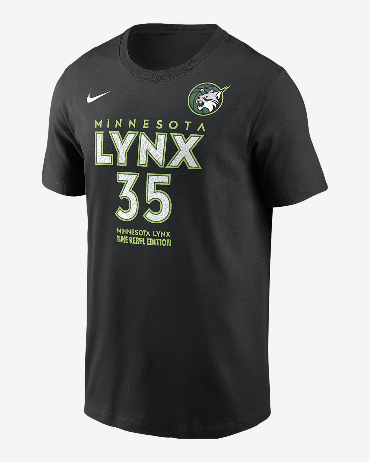 Alissa Pili Minnesota Lynx Rebel Edition Men's Nike WNBA T-Shirt