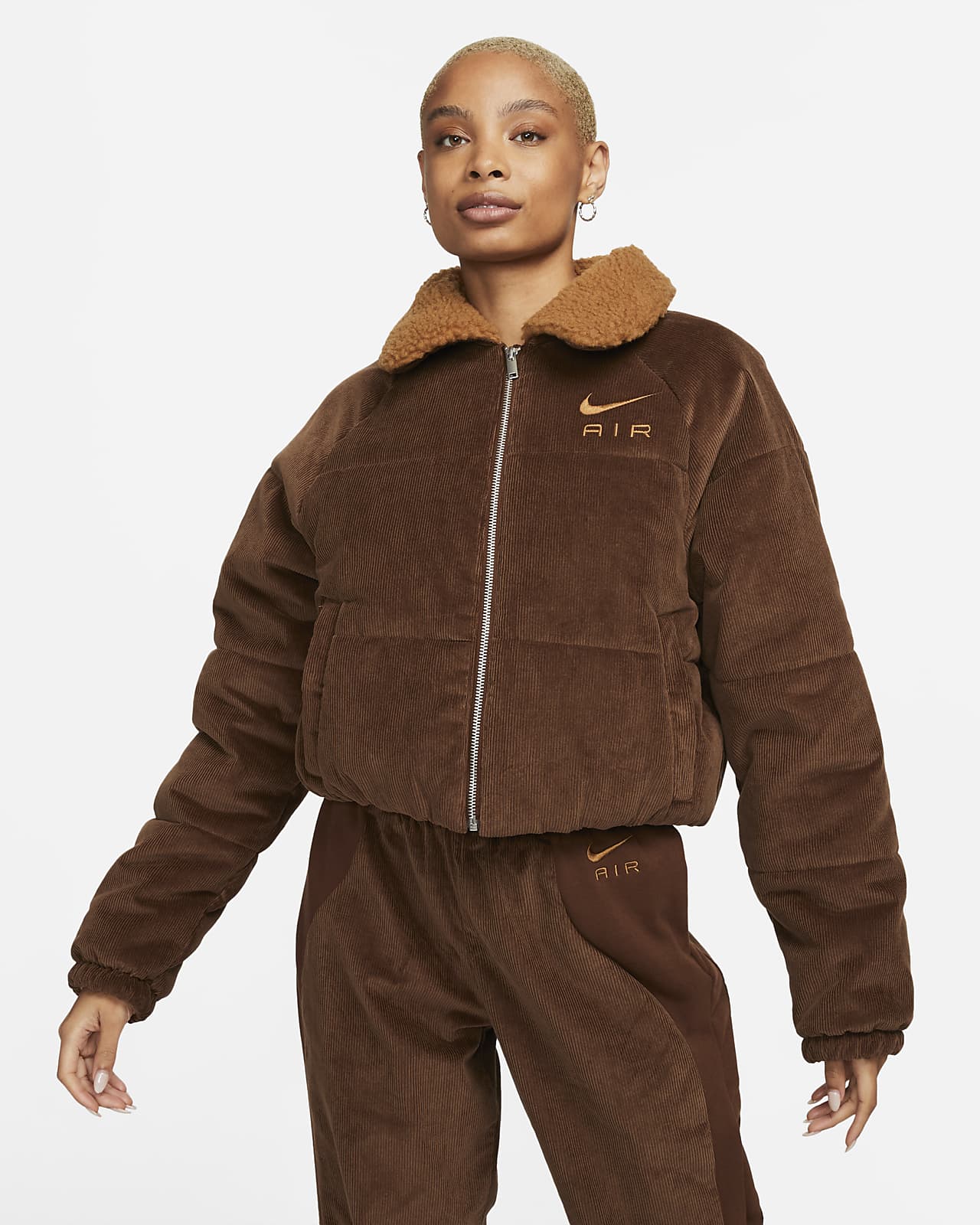 Air Therma-FIT Women's Corduroy Winter Jacket. Nike NL