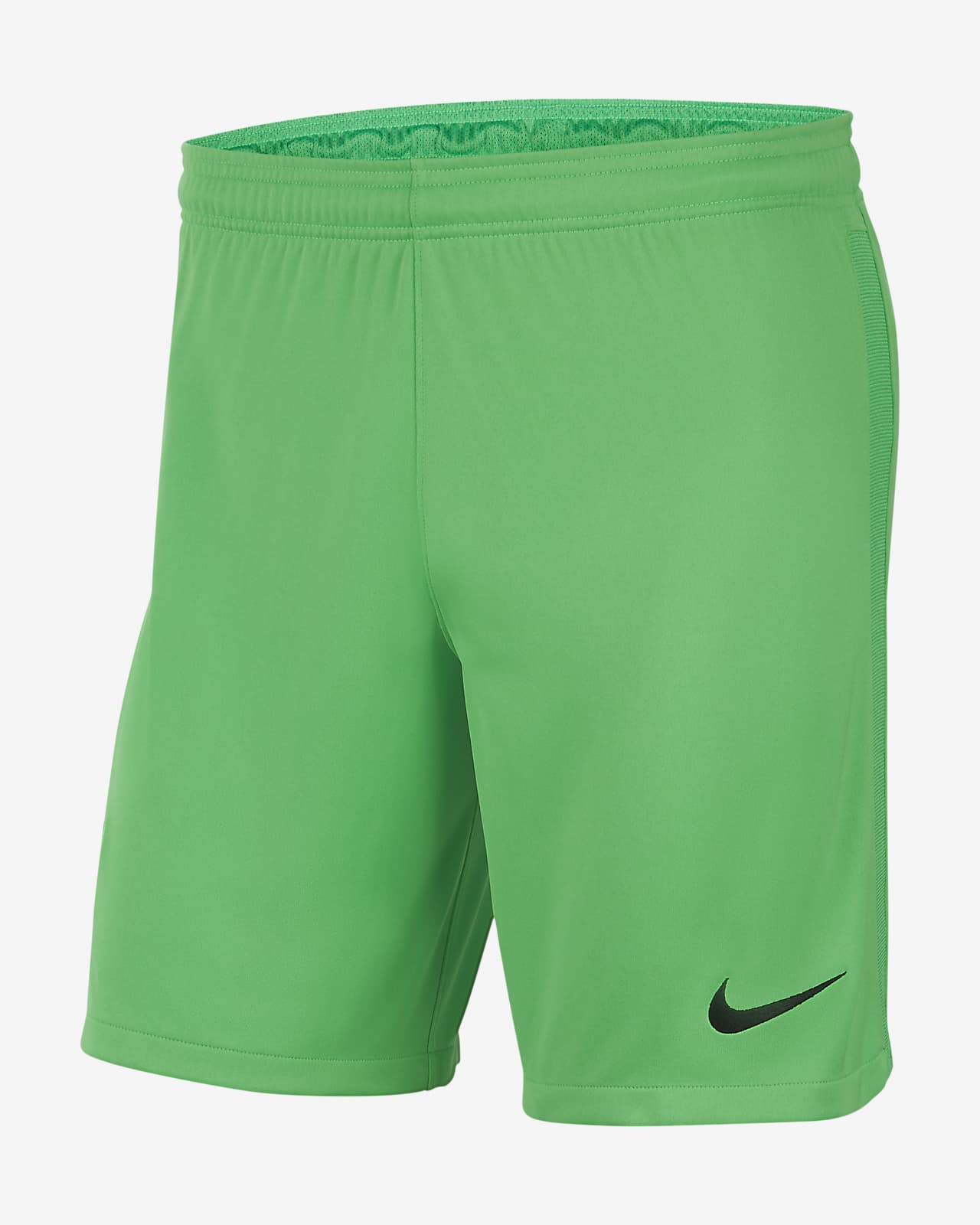 green nike football shorts