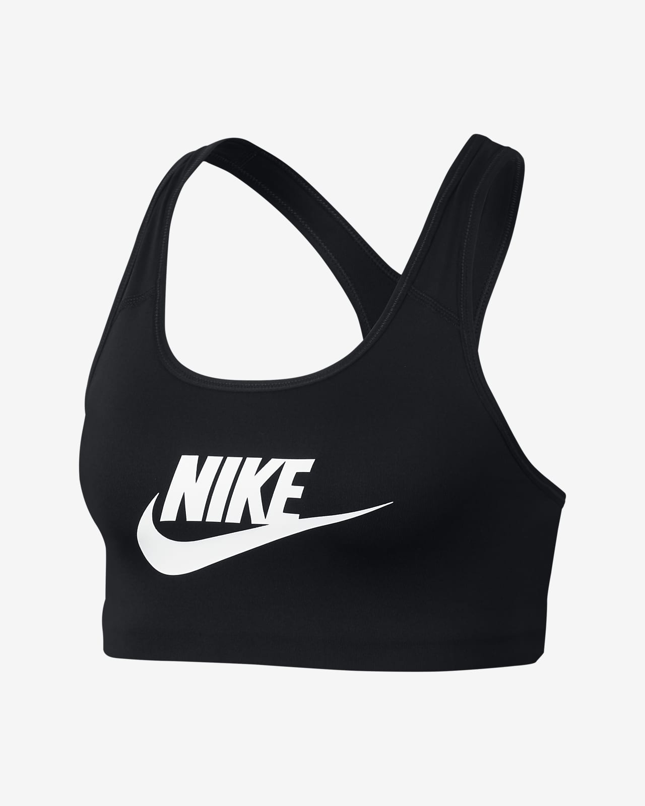 Nike Swoosh Women's Medium-Support Sports Bra. Nike MY