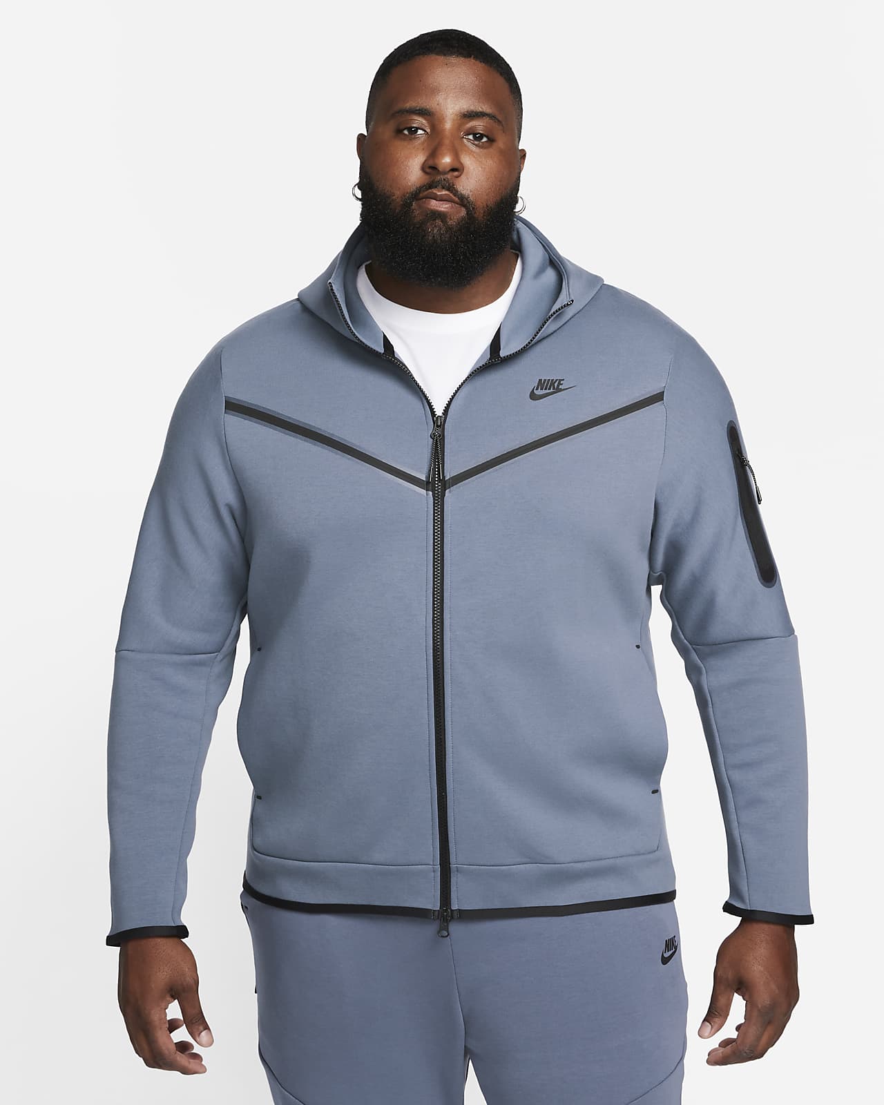 Asimilar borracho Calma Nike Sportswear Tech Fleece Men's Full-Zip Hoodie. Nike.com