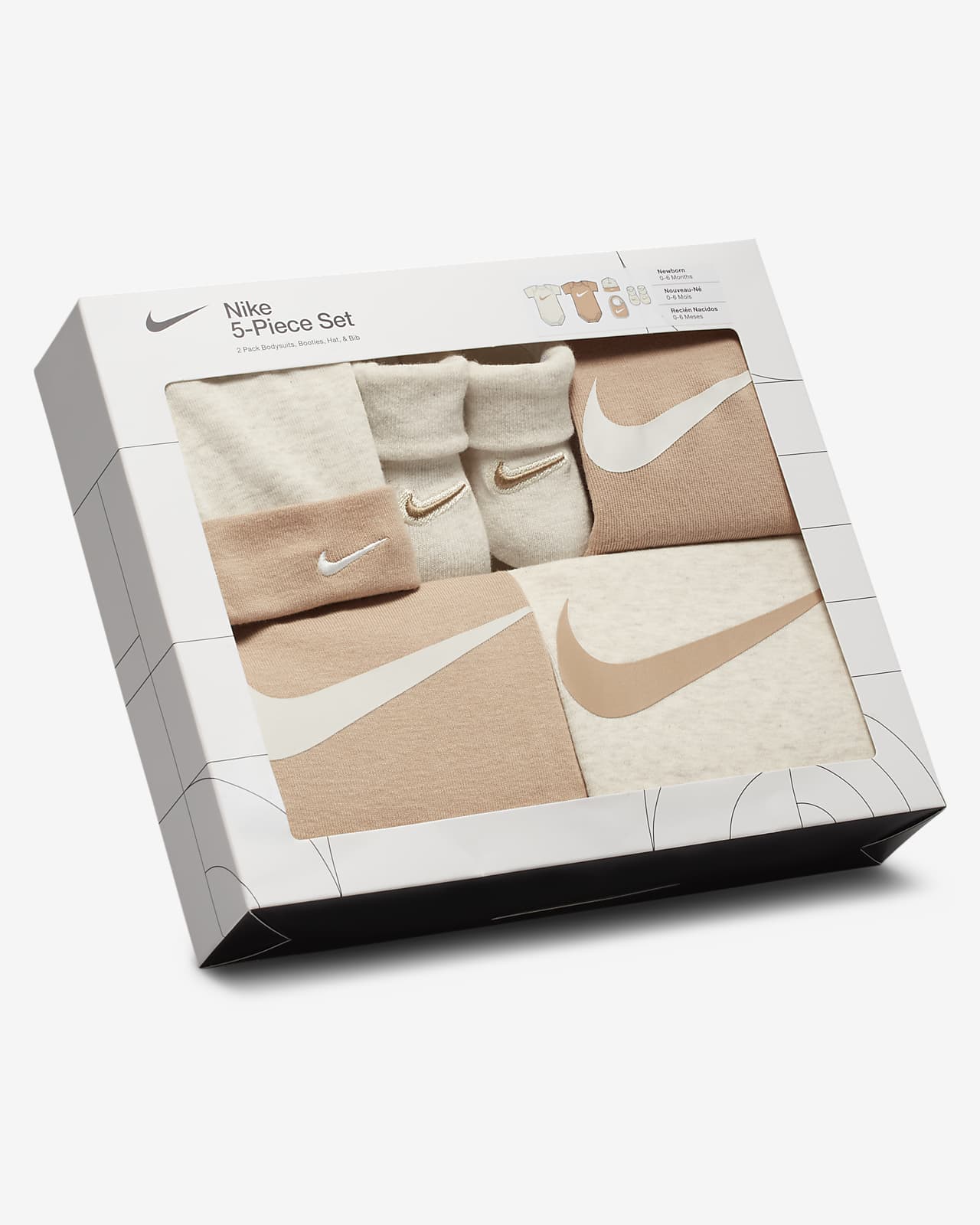 vitamine Tien Gelijkmatig Nike 5-Piece Gift Set Baby 5-Piece Boxed Gift Set. Nike.com