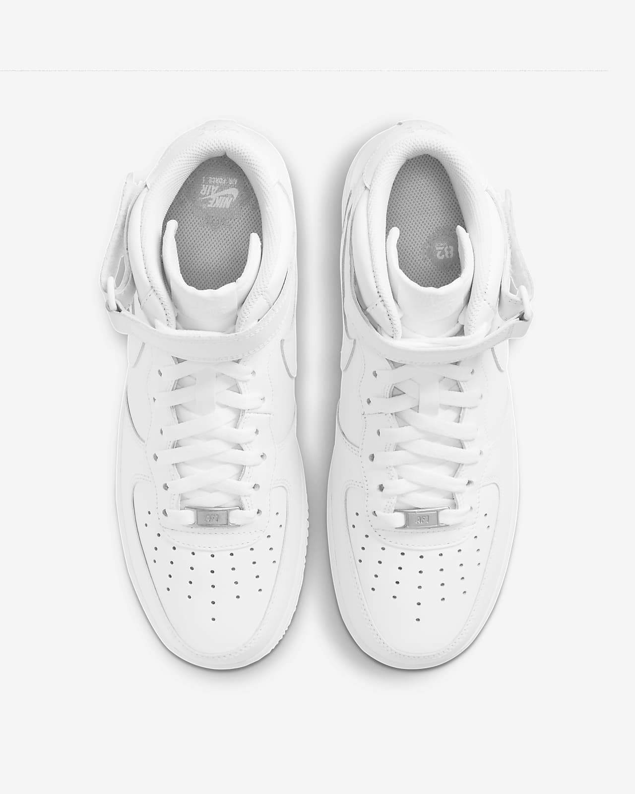 white air force 1 mid men's