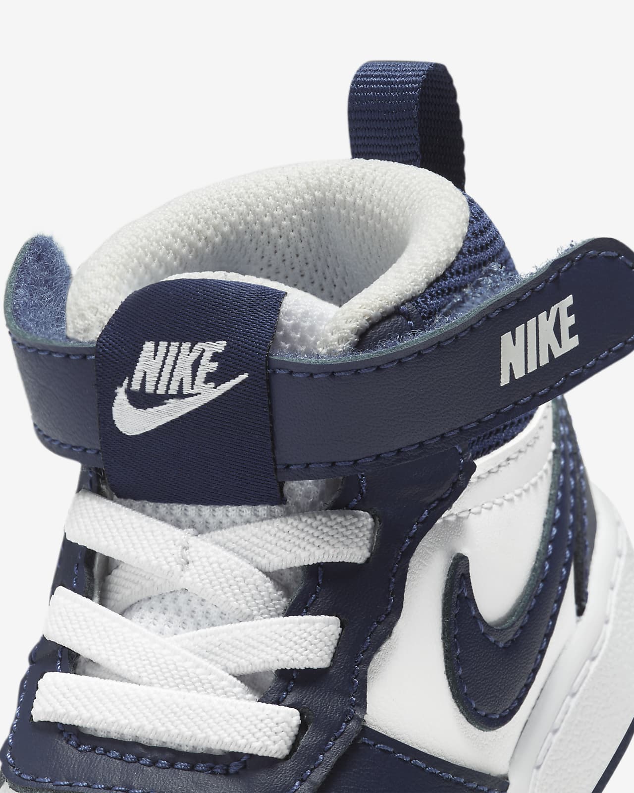 nike court borough infant white