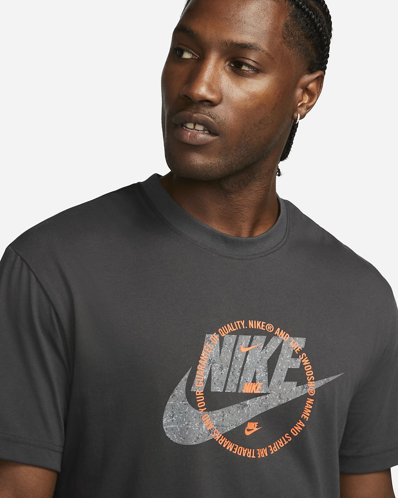 Nike Worldwide Globe Logo T-shirt In Black | ubicaciondepersonas.cdmx ...