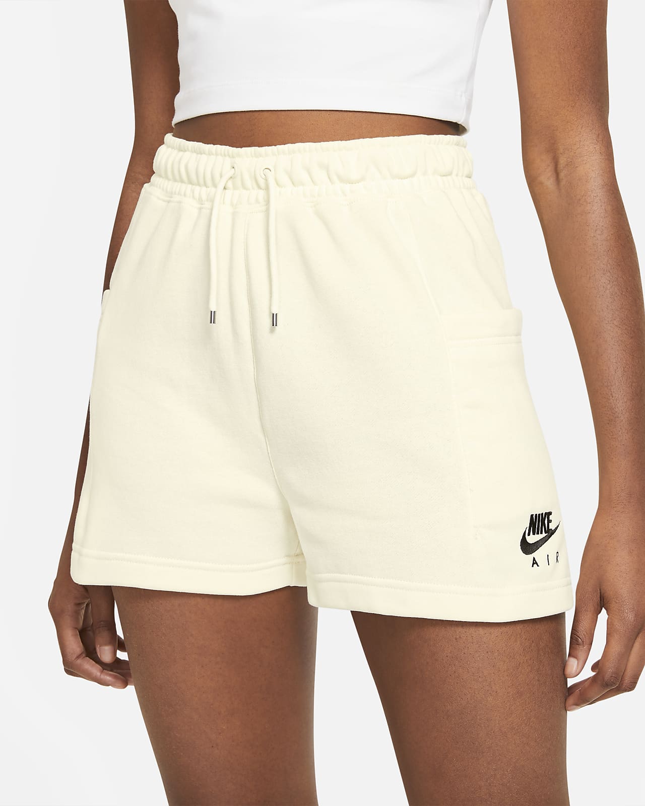 nike air shorts fleece