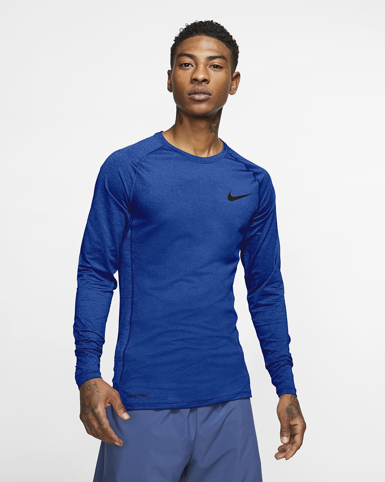 nike pro fitted shirt long sleeve