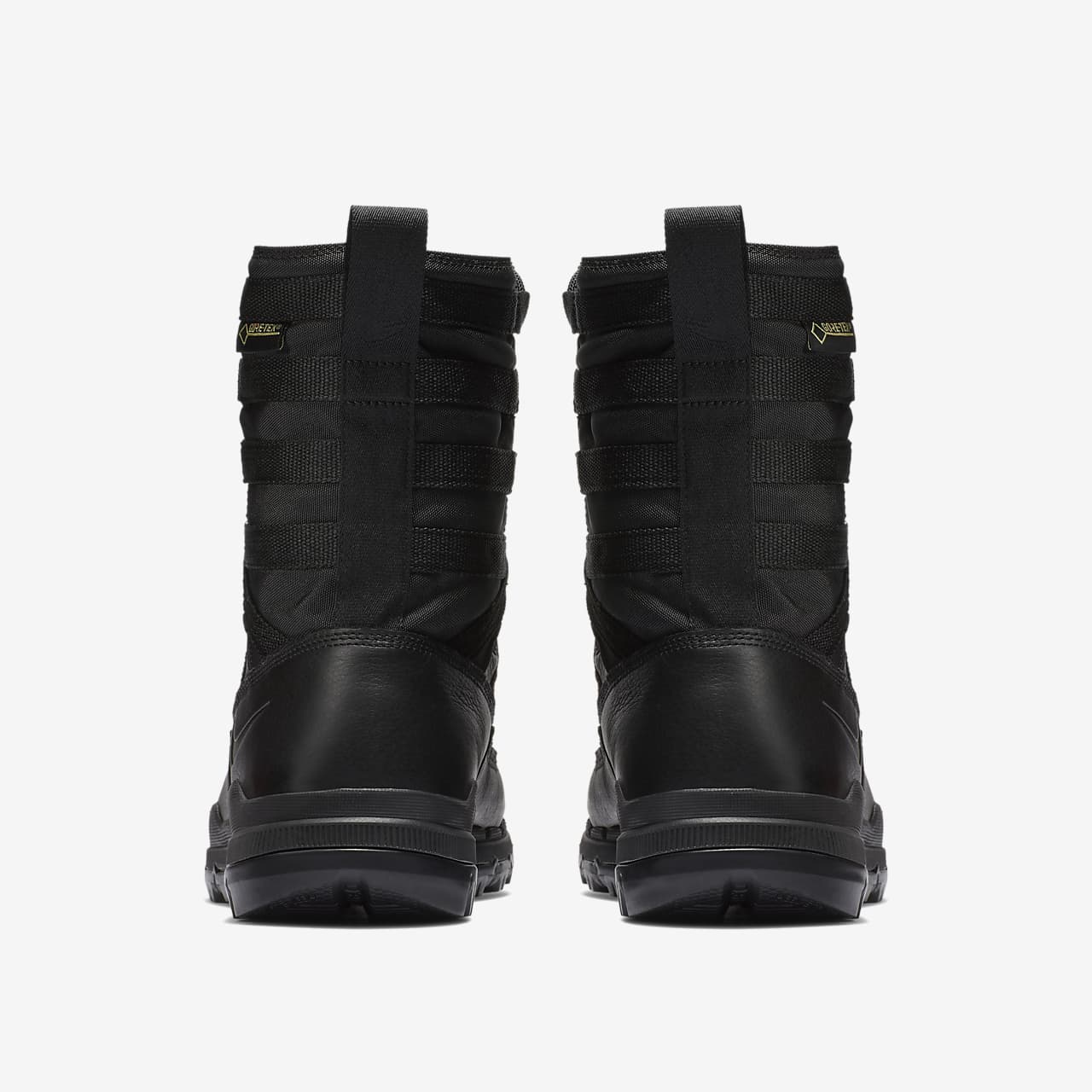 black nike combat boots
