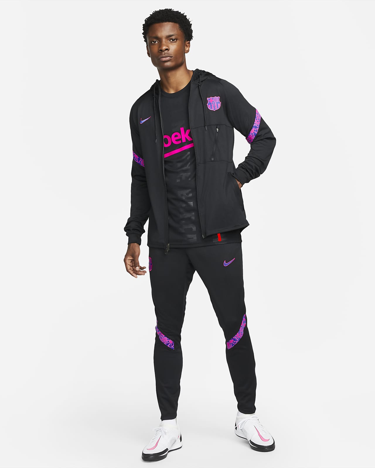 Tuta da calcio in maglia Nike Dri-FIT F.C. Barcelona Strike - Uomo. Nike CH