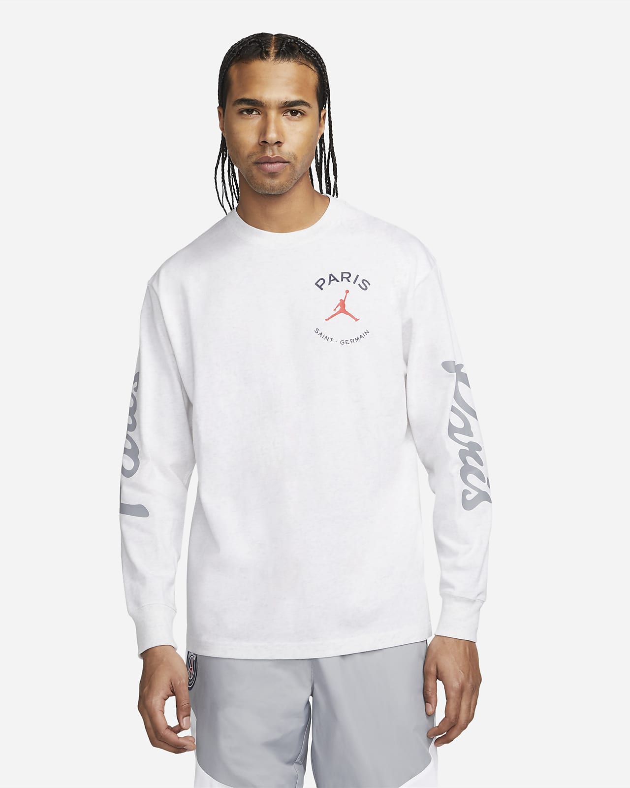 Playera de manga larga para hombre Paris Saint-Germain . Nike MX