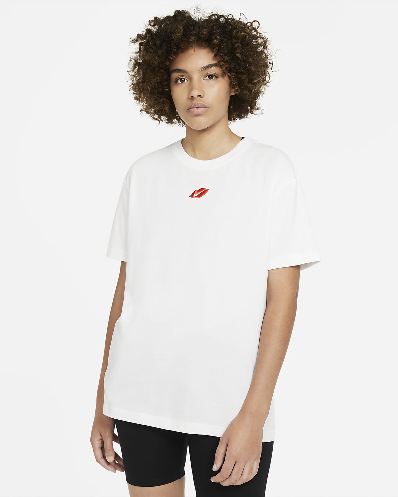 nike sportswear t shirt white