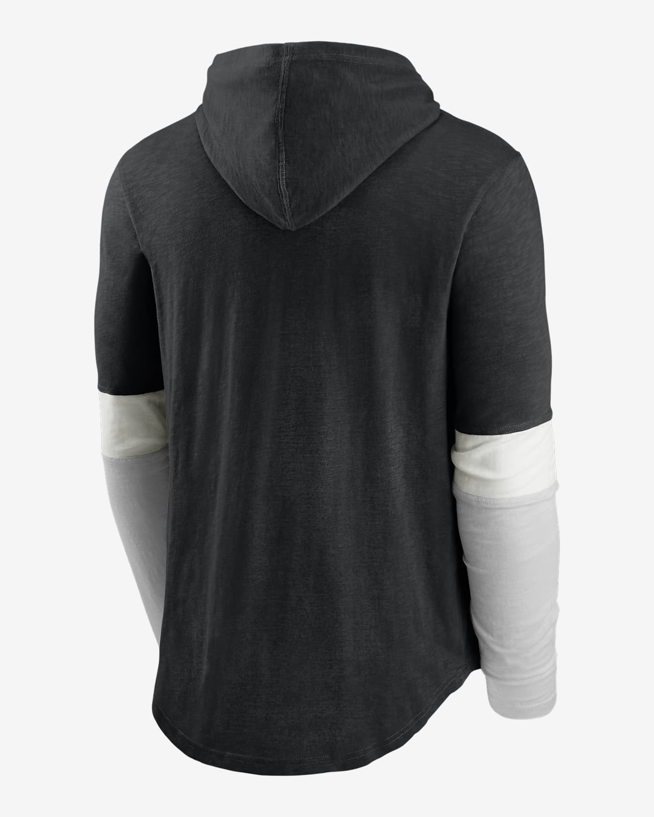 Men's Lightweight 3D Graphic Print Hoodie | Baseball, Gym & Training Pullover | Vintage Novelty Sweatshirt | Black Knit Polyester