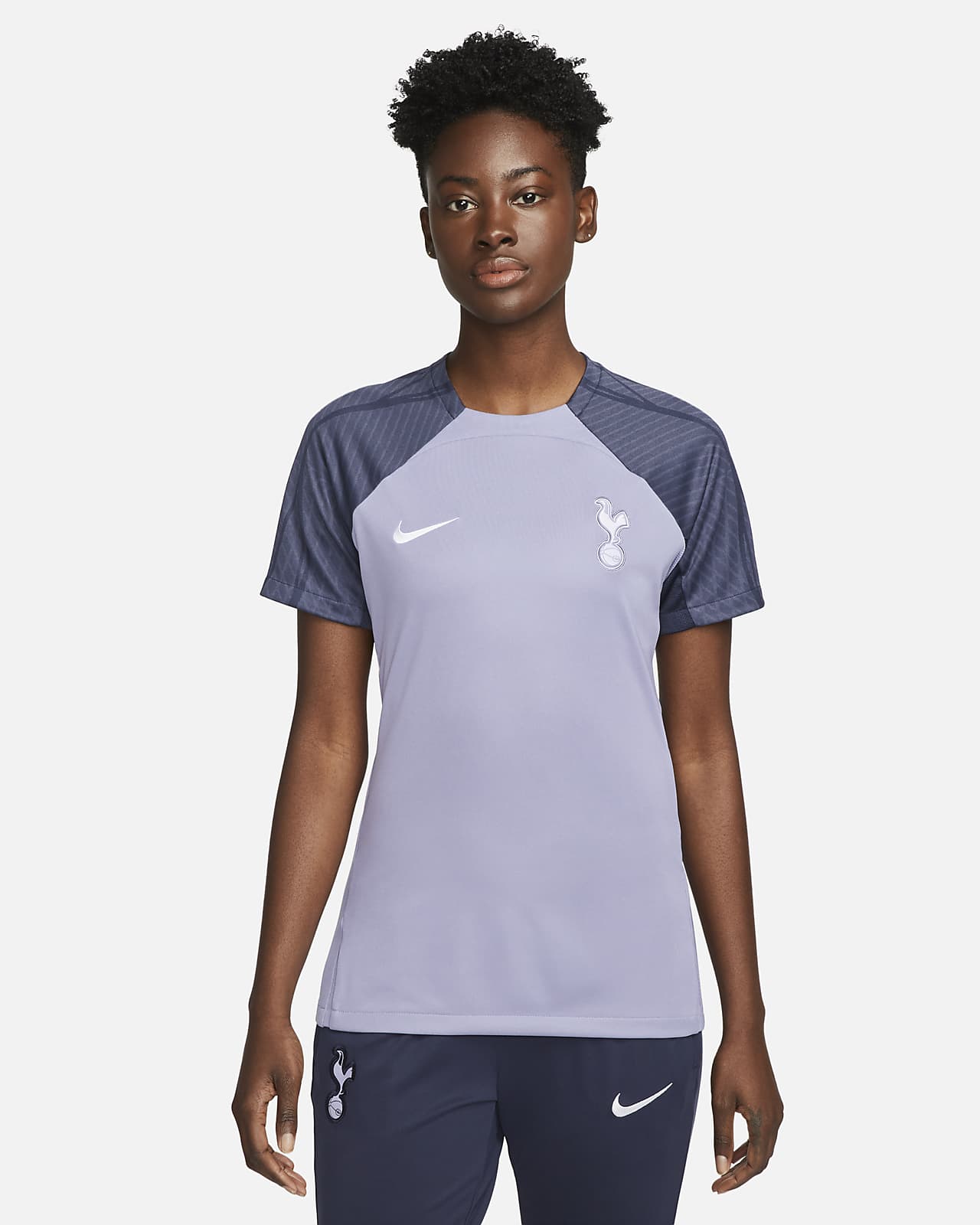 Tottenham Hotspur Strike Part superior Nike Dri-FIT de teixit Knit de futbol - Dona