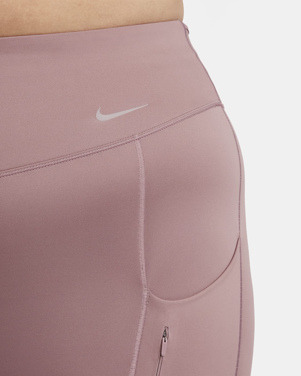 Womens high waisted compression 7/8 leggings Nike W NP DF SSNL HR TIGHT FF  W pink
