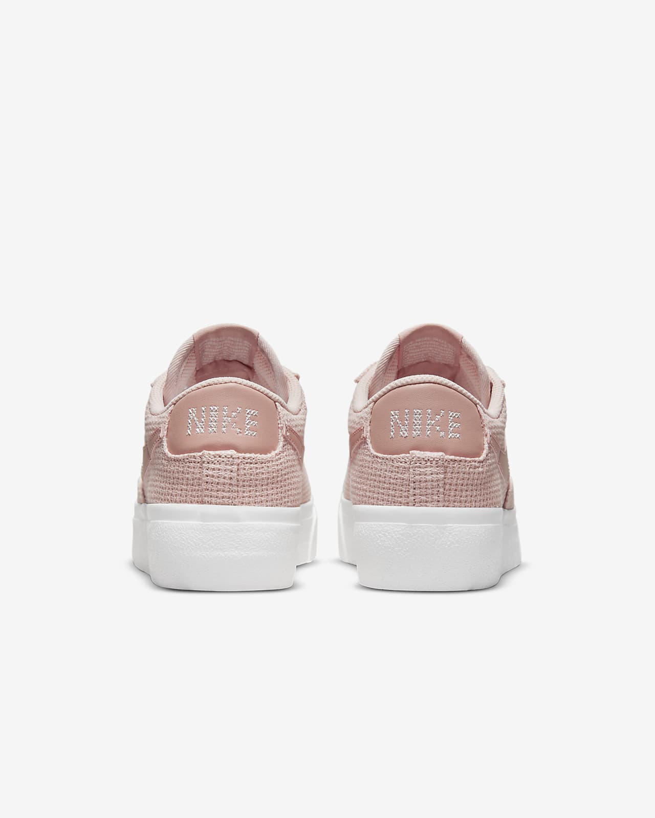 nike blazer low femme rose