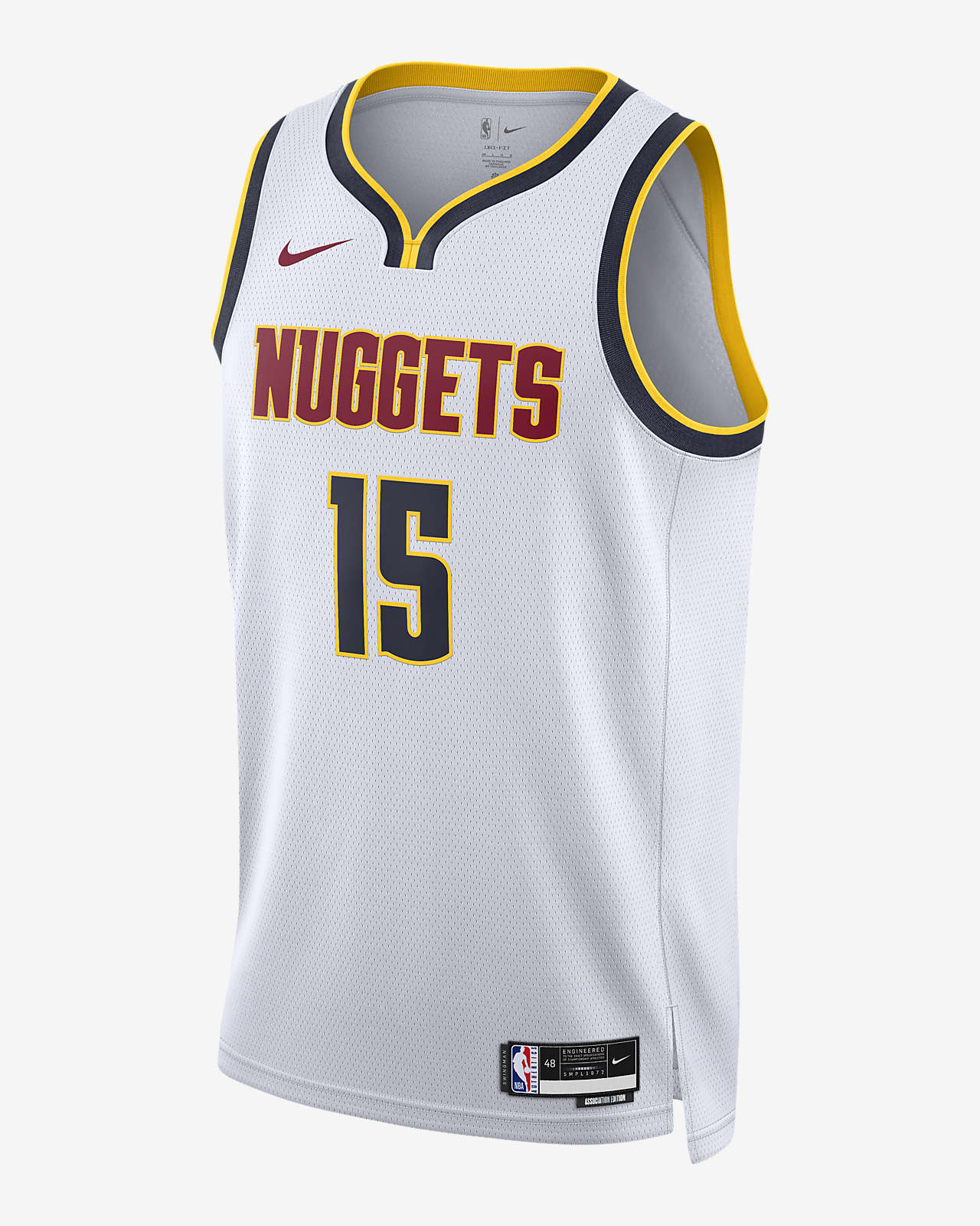 Denver Nuggets Association Edition 2022/23 Nike Dri-FIT NBA Swingman Jersey för män