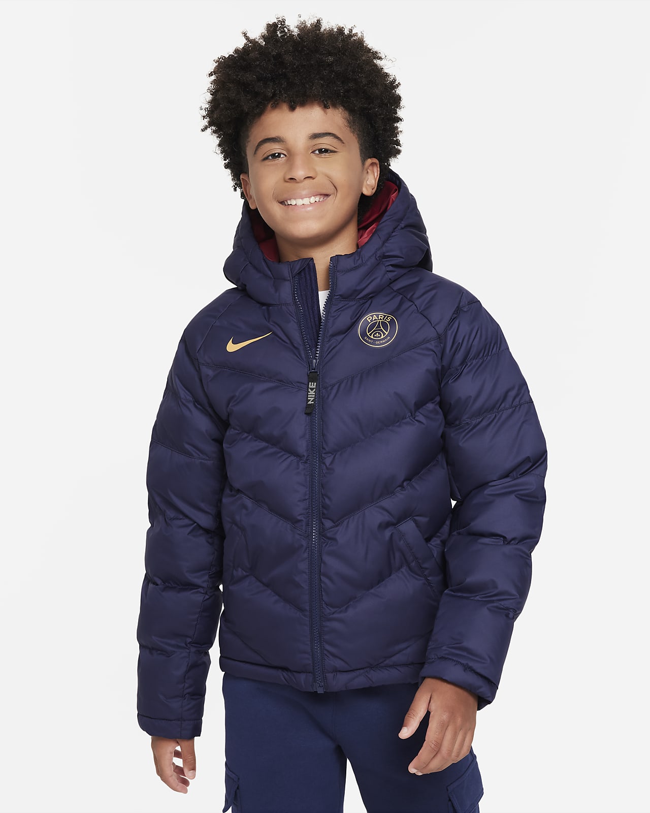 Paris Saint-Germain Older Kids' Nike Football Synthetic-Fill Jacket
