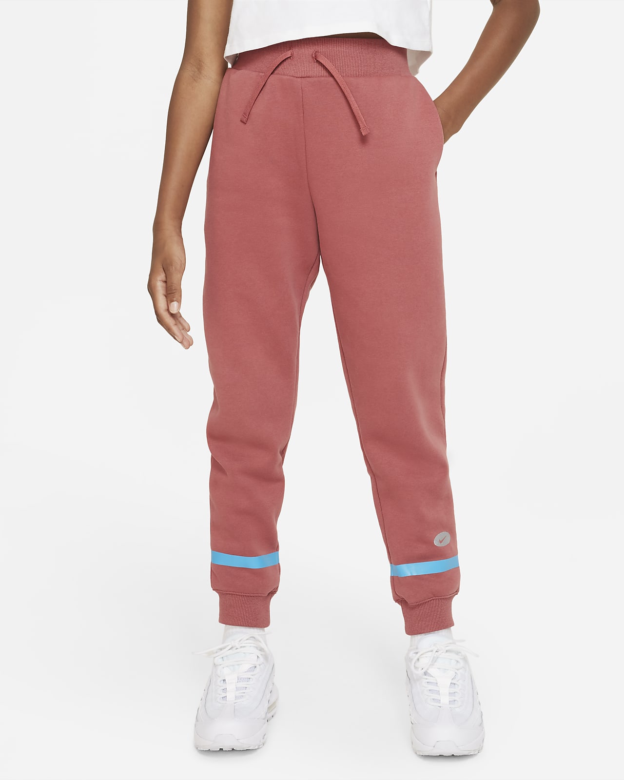 Guijarro Coro Perseo Pants para niña talla grande Nike Sportswear Club Fleece Icon Clash. Nike .com