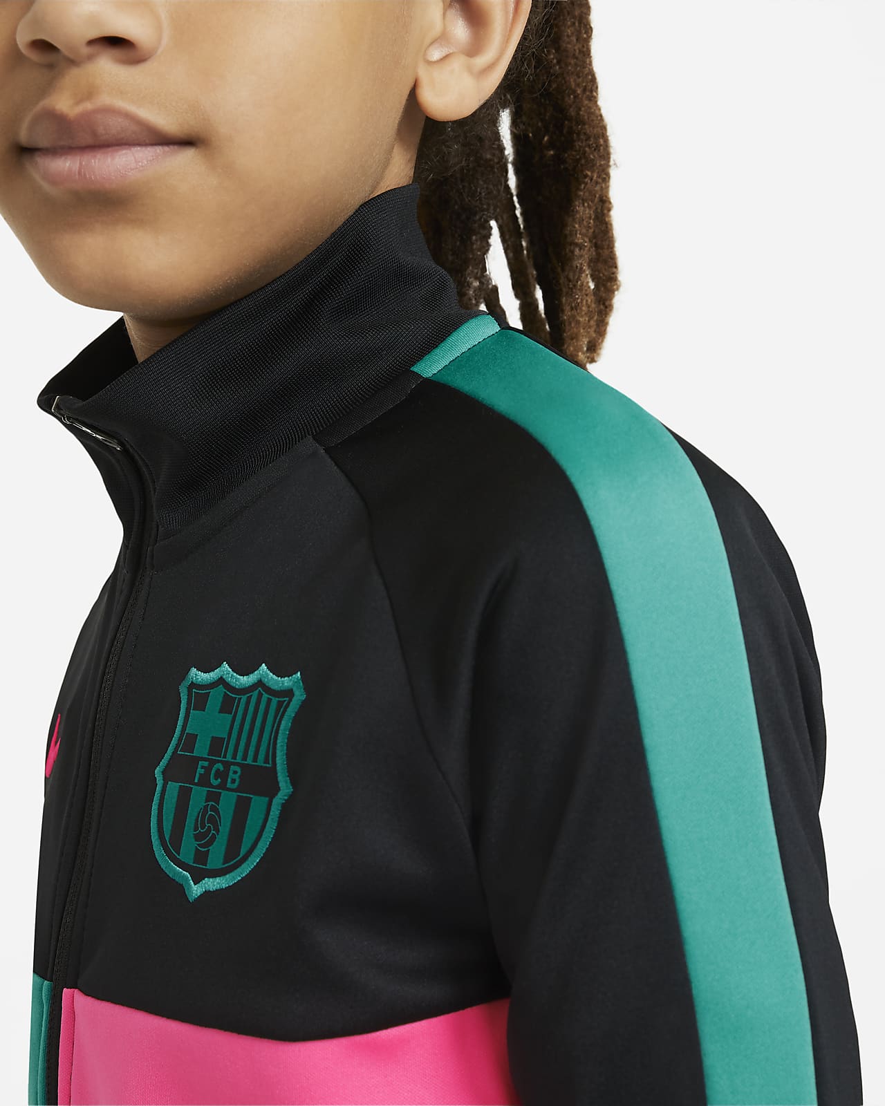 kids barcelona tracksuit
