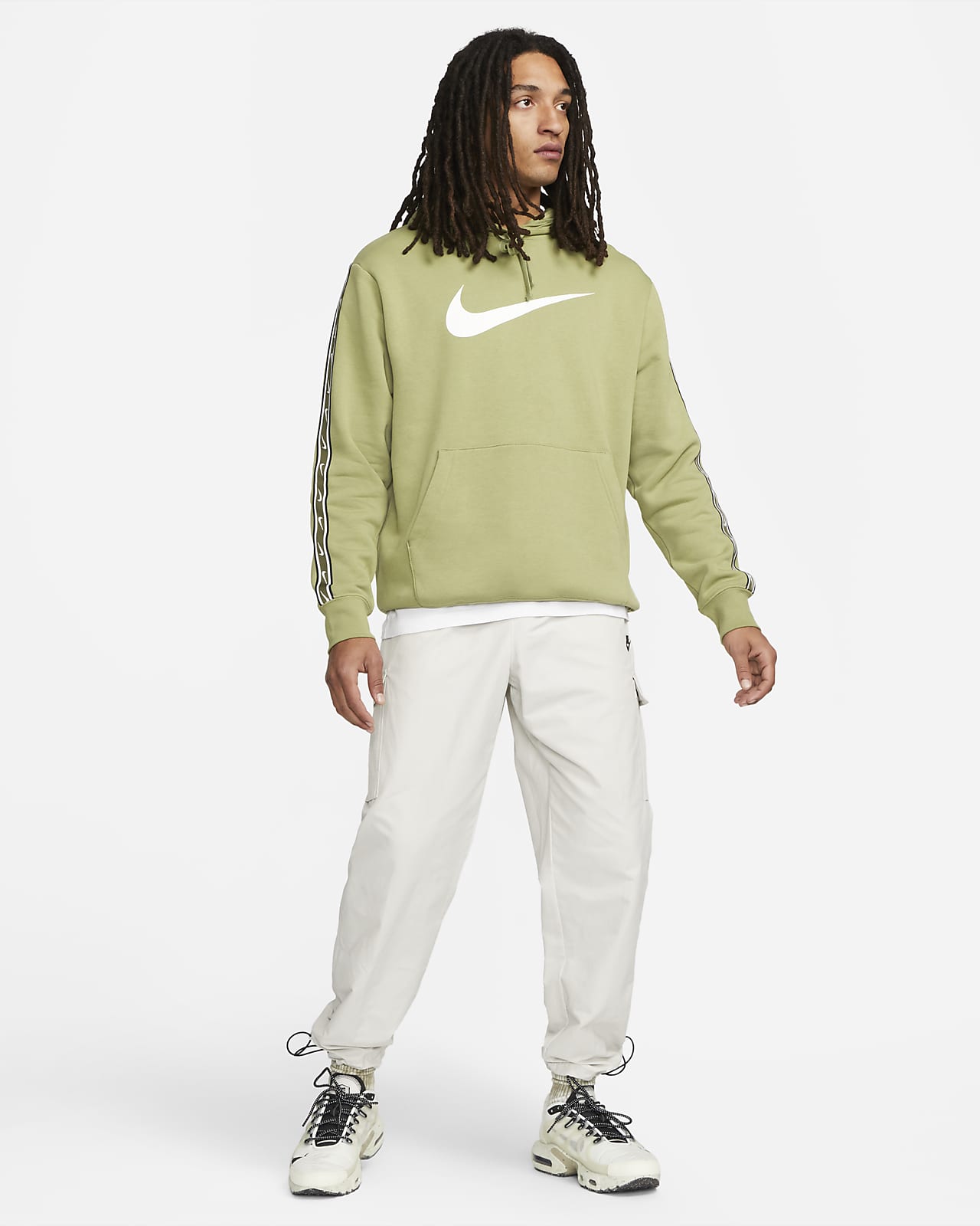 Nike Sportswear Repeat Men's Pullover Fleece Hoodie. Nike SI