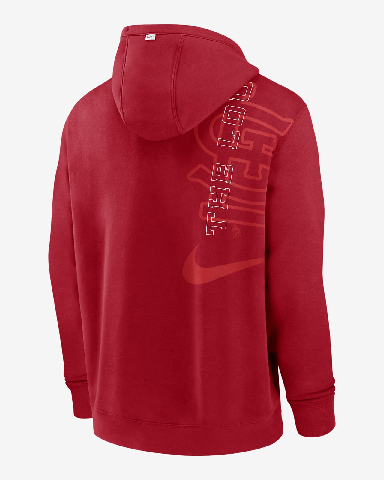 Men's Nike Red St. Louis Cardinals Statement Ball Game Pullover Hoodie Size: Small