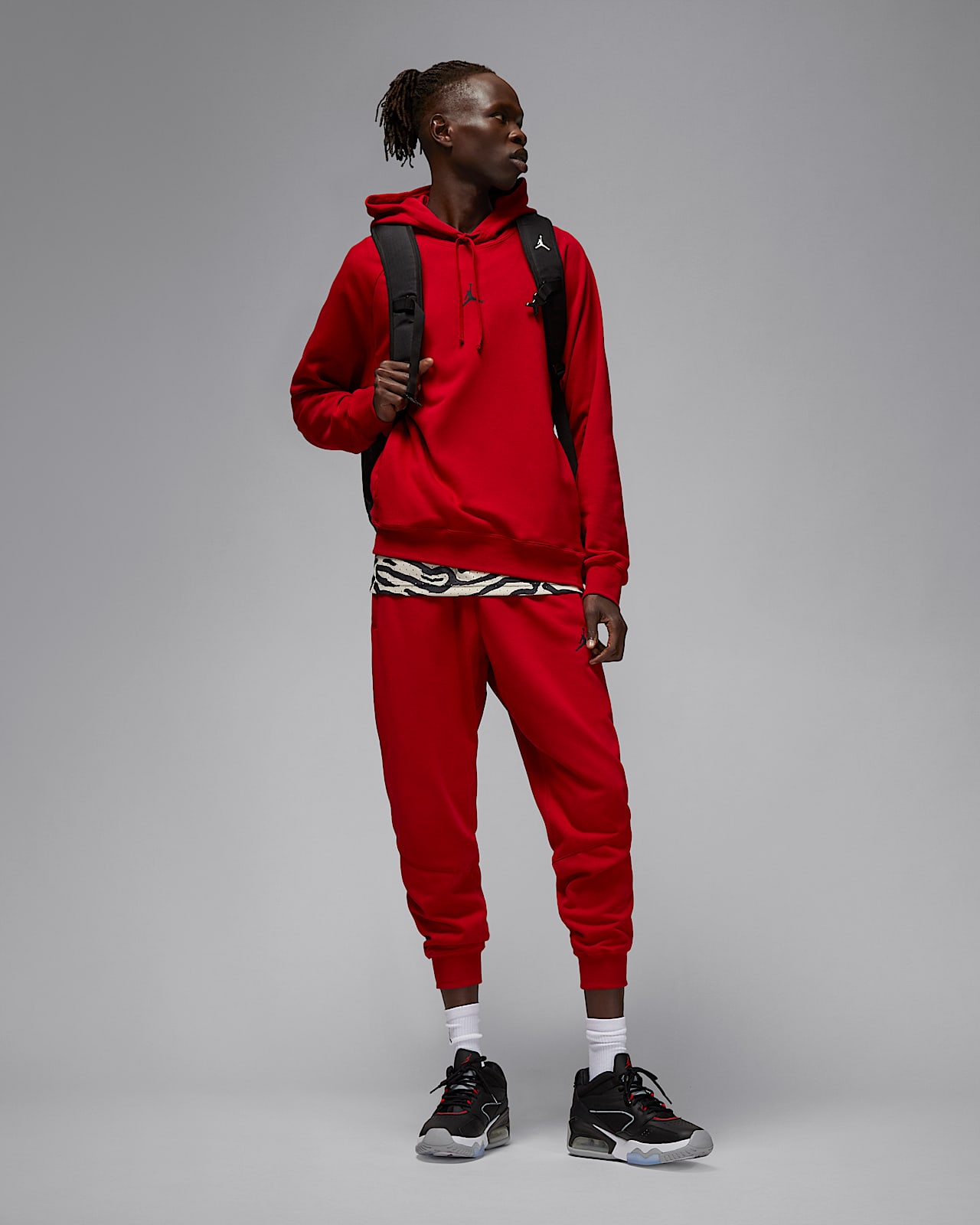Jordan Dri-FIT Sport Crossover Fleecehoodie voor heren. Nike BE
