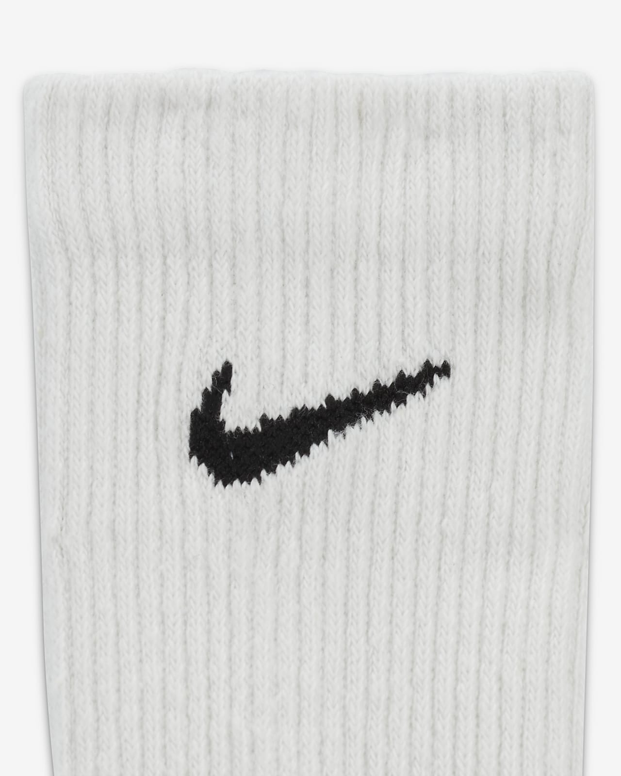 Socks Crew Pairs). Everyday Nike (3 Plus Cushioned