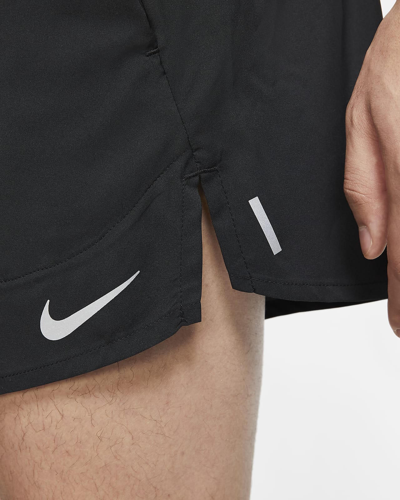 nike men's black running shorts