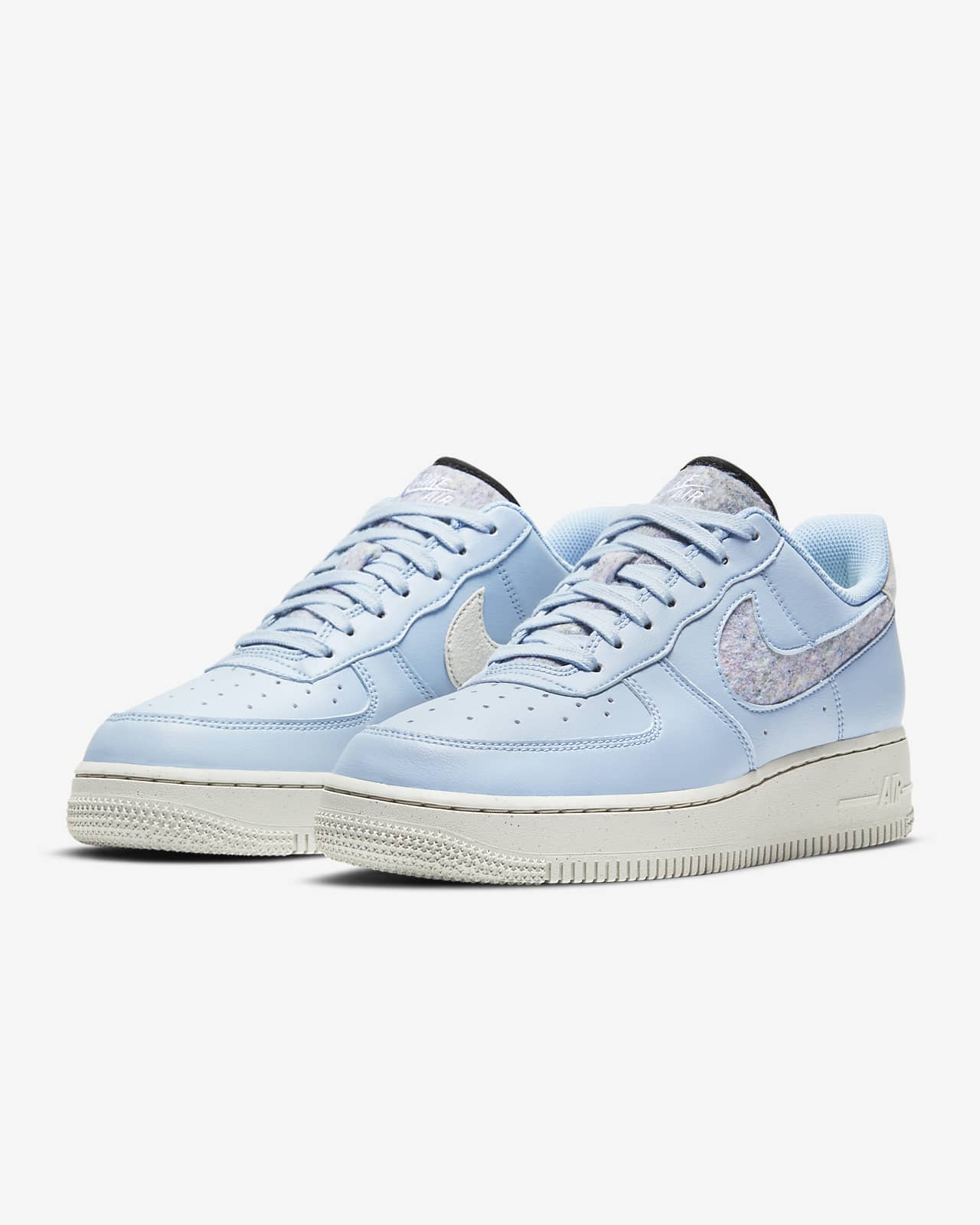 nike air force 1 womens blue and white