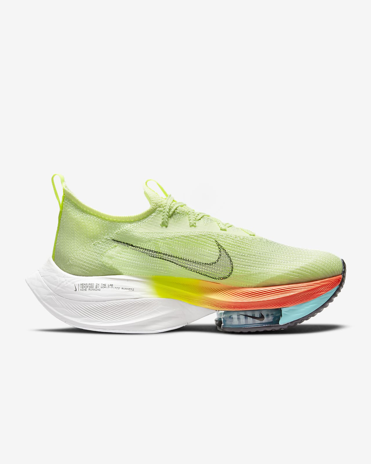 Nike Air Zoom Alphafly NEXT% Flyknit Women's Road Racing Shoes. Nike AE