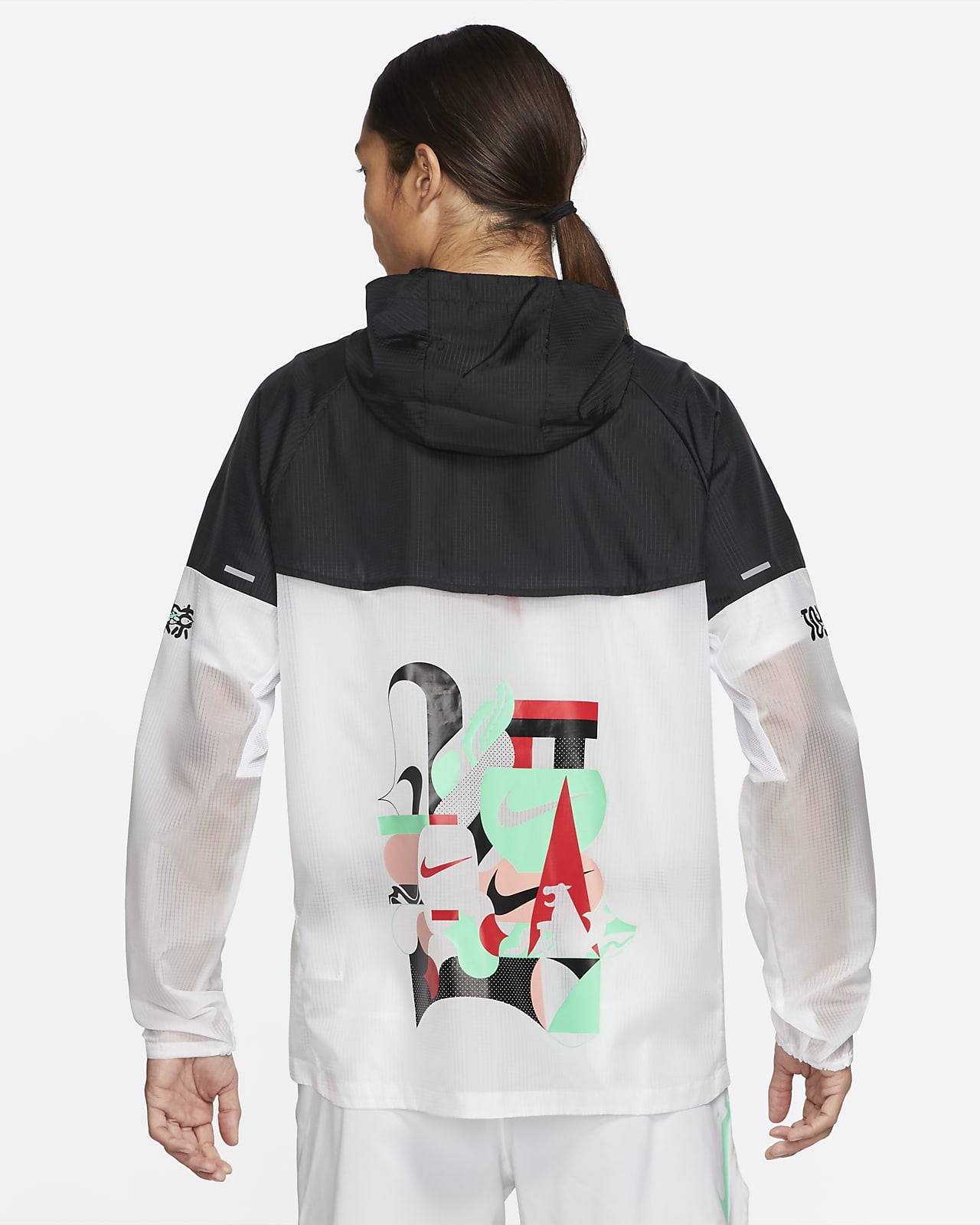 veste nike windrunner verte