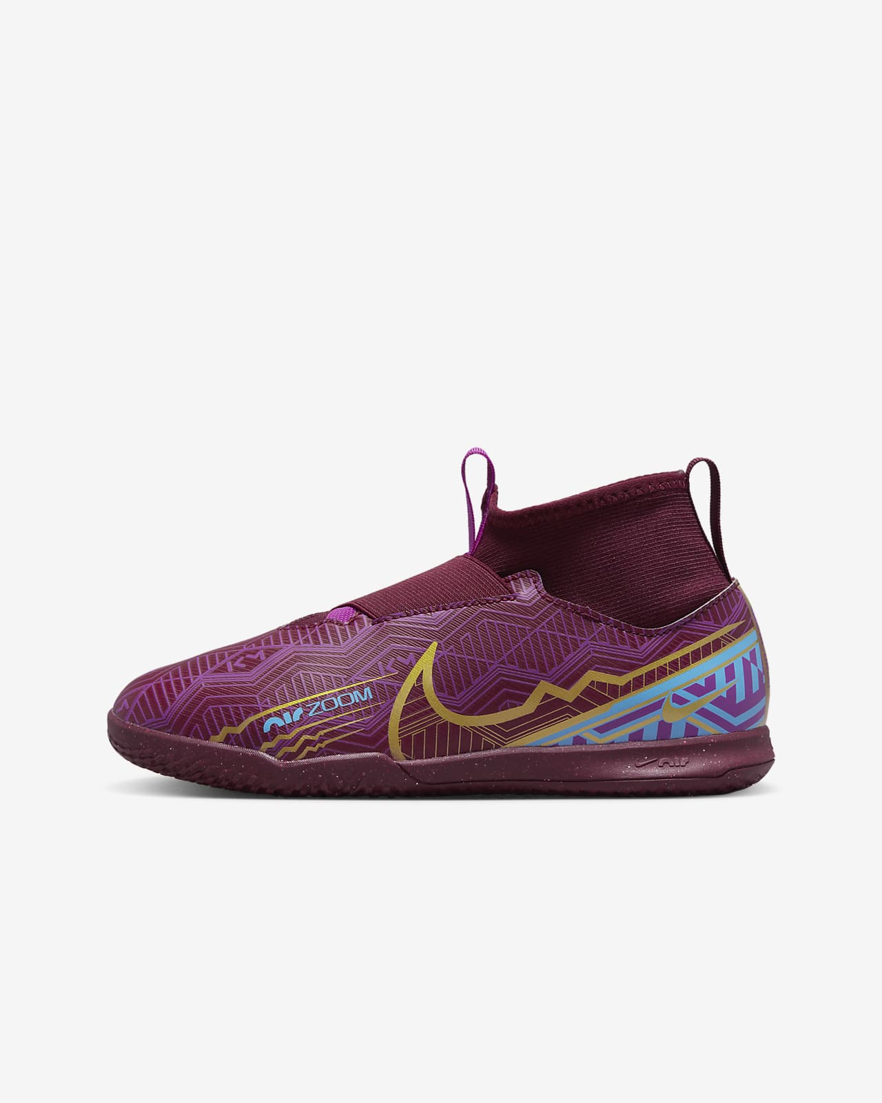 Nike Jr. Mercurial Zoom Superfly 9 Academy KM IC Younger/Older Kids' Indoor Court Football Shoes