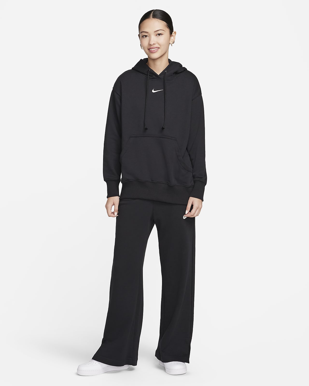 Nike Sportswear Phoenix Fleece Women's Oversized Full-Zip Hoodie (Plus Size)