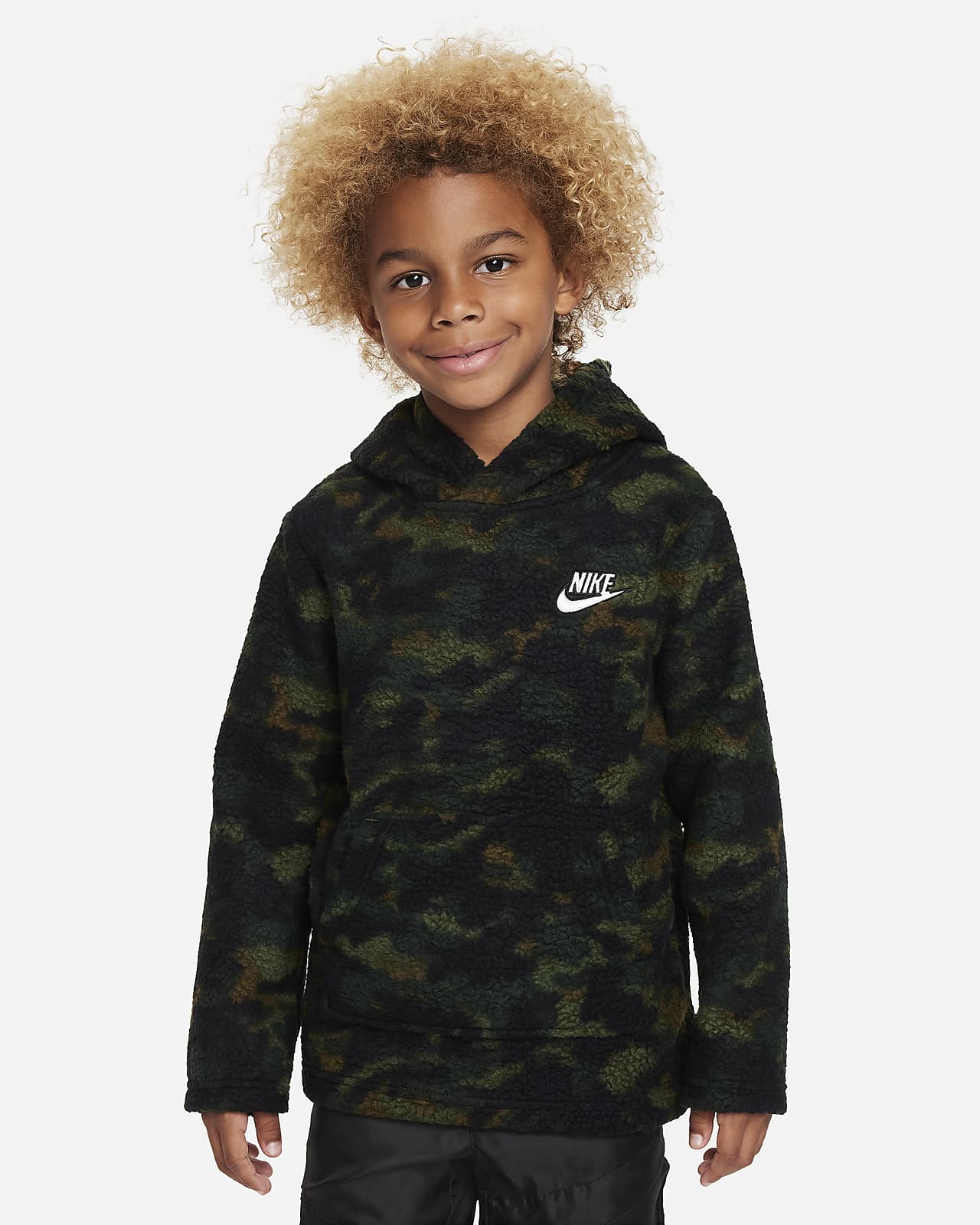 Sudadera con gorro para ni o talla peque a Nike Sportswear