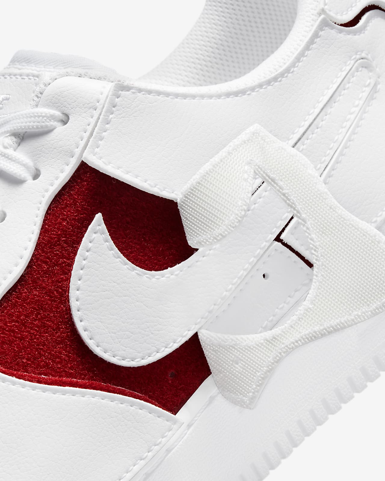 Nike AF 1/1 Pull-Apart ‘White / Varsity Red’