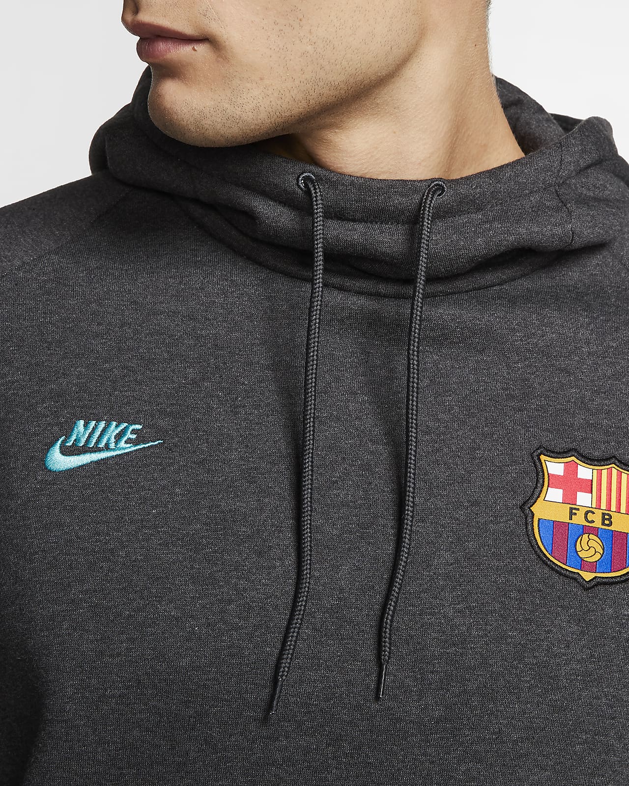 bijeenkomst streng trechter FC Barcelona Men's Fleece Pullover Hoodie. Nike.com