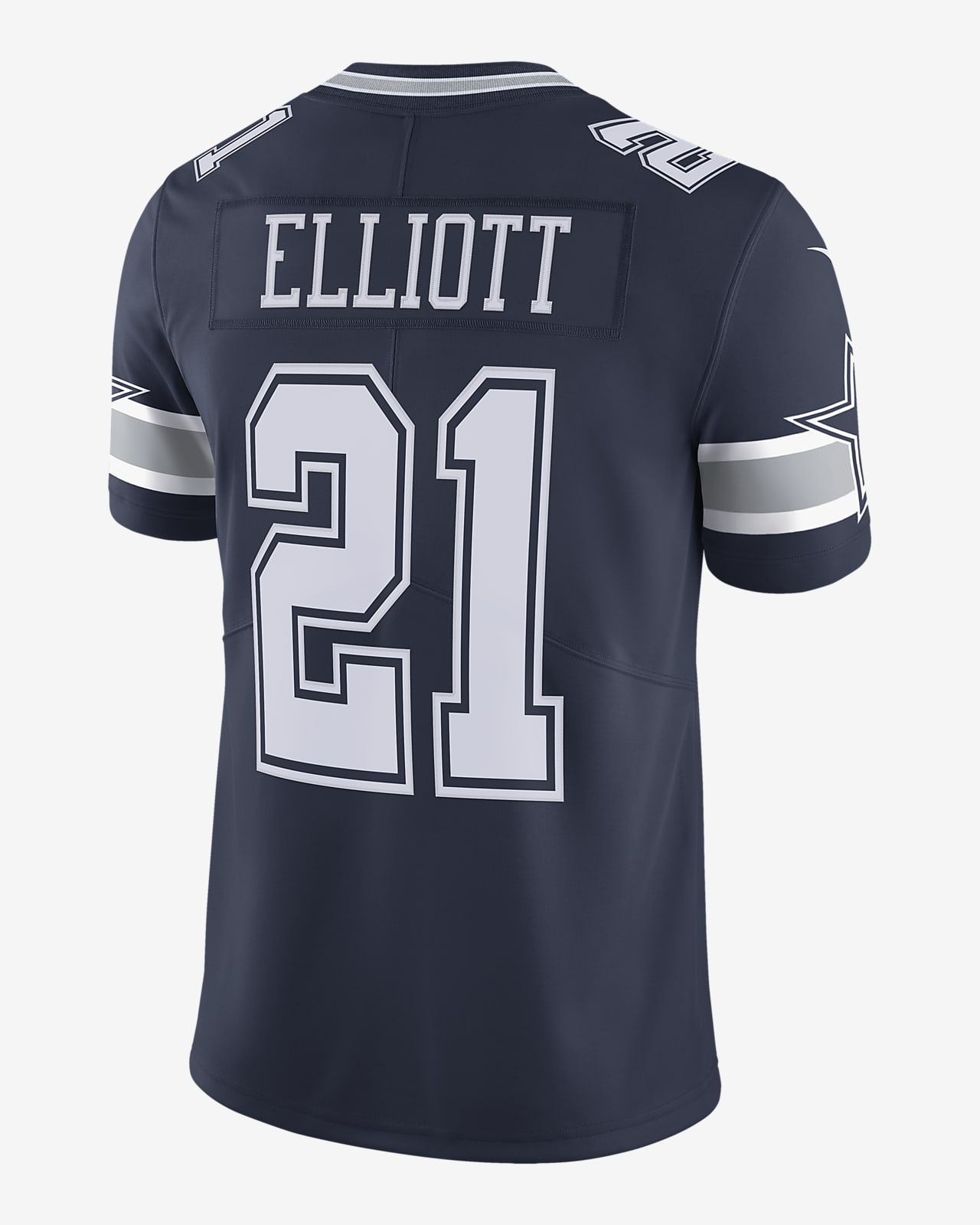 Men's Nike Ezekiel Elliott White Dallas Cowboys Color Rush Legend Player  Jersey