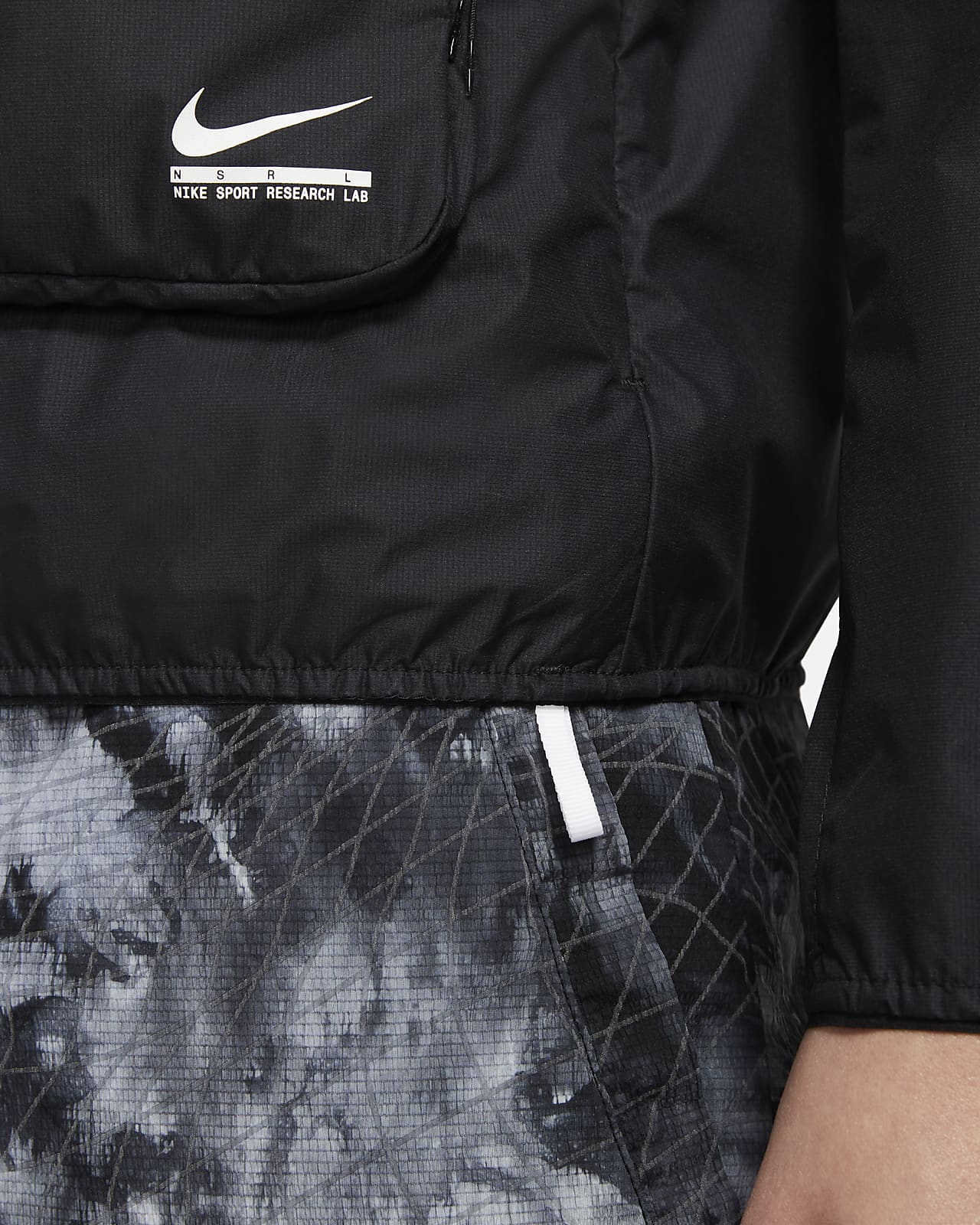 nike black casual jacket