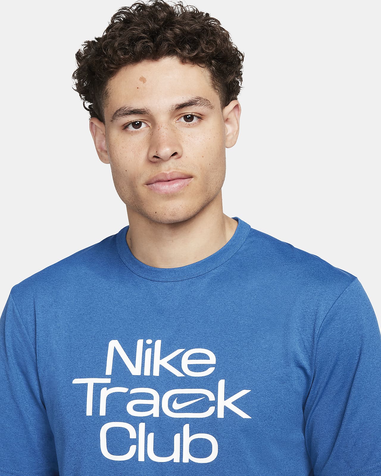 Blue Nike Mens Dri Fit Track Club Running Pants - Get The Label
