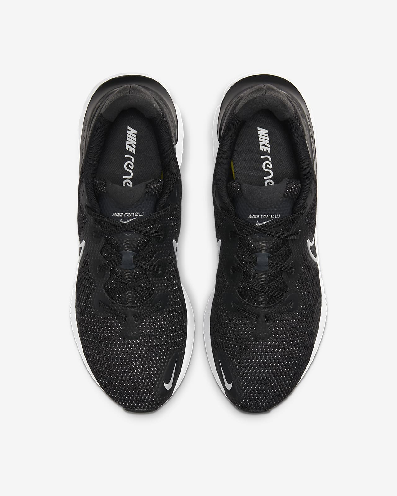 nike renew run men's white